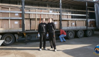 Transport paletne robe